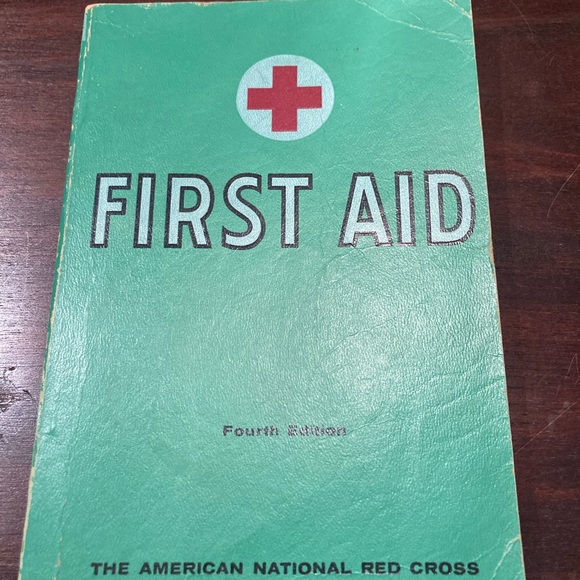 Red Cross Other Vintage First Aid Book Poshmark